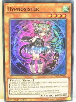 Yu-Gi-Oh 1x #025 Hypnosister - PEVO - Pendulum Evolution - Image 1