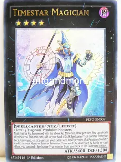 Yu-Gi-Oh 1x #009 Timestar Magician - PEVO - Pendulum Evolution - Image 1