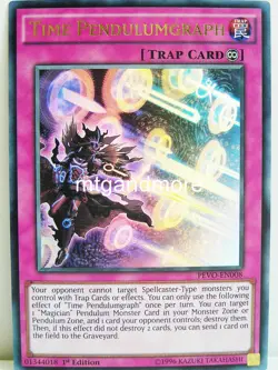 Yu-Gi-Oh 1x #008 Time Pendulumgraph - PEVO - Pendulum Evolution - Image 1
