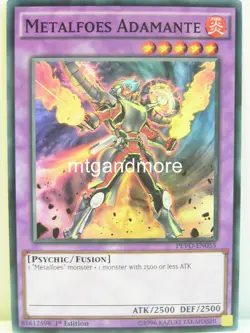 Yu-Gi-Oh 1x #055 Metalfoes Adamante - PEVO - Pendulum Evolution - Image 1