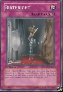 Yu-Gi-Oh 3x Birthright - - - SDWS - Image 1