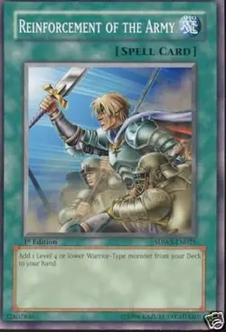 Yu-Gi-Oh 1x Reinforcement of the Army - - - SDWS - Image 1