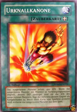 Yu-Gi-Oh 3x Urknallkanone - - - SDWS - Image 1