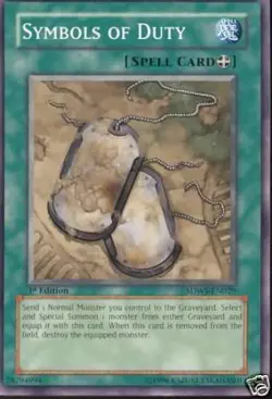 Yu-Gi-Oh 3x Symbols of Duty - - - SDWS - Image 1