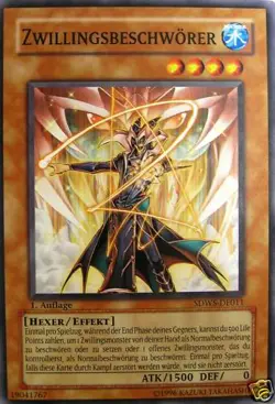 Yu-Gi-Oh 1x Zwillingsbeschworer - - - SDWS - Image 1