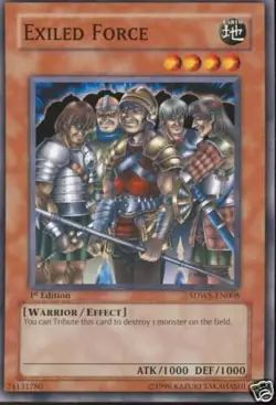 Yu-Gi-Oh 1x Exiled Force - - - SDWS englisch - Image 1
