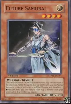 Yu-Gi-Oh 3x Future Samurai - - - SDWS - Image 1