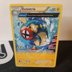 Eelektrik 64/160 MP Rare Non Holo XY Primal Clash Pokemon Card - Image 1
