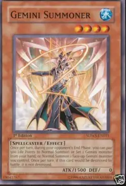 Yu-Gi-Oh 1x Gemini Summoner - - - SDWS - Image 1