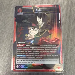 Asta (075) SR Foil UE08BT: Black Clover UE08BT/BCV-1-075 NM - Image 1