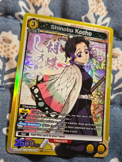 Shinobu Kocho SR Demon Slayer Kimetsu no Yaiba Vol.2 UEX05BT/KMY-3-008 - Union A - Image 3