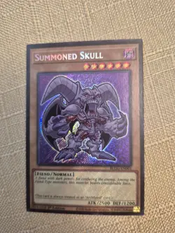 Yugioh! Summoned Skull, BLGG-EN001, Secret Rare, 1st Edition - Image 1