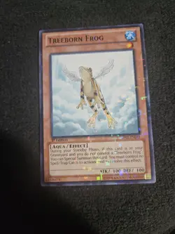 Treeborn Frog (Mosaic Rare) BP02-EN043 Battle Pack 2: War of the Giants 1st LP - Image 1