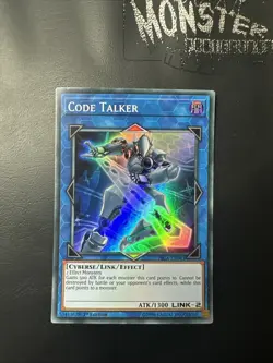 YUGIOH CODE TALKER SUPER RARE FIGA-EN043 1ST EDITION - Image 1