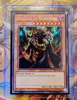 Invader of Darkness (Secret Rare) - IOC-EN111 - 25th Anniversary - Yu-Gi-Oh TCG - Image 1