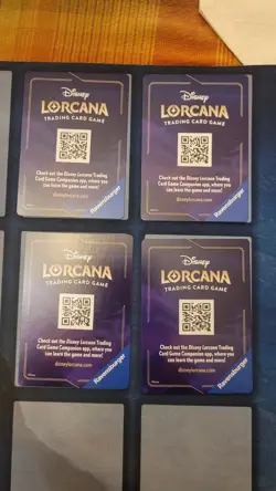 Disney Lorcana - MICKEY MOUSE Brave Little Tailor Art - Complete 4 Card Set - Image 2