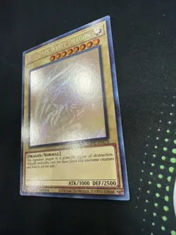 Yu-Gi-Oh Blue-Eyes White Dragon Ghost Rare 1st Edition GFP2-EN175 VLP/ NM - Image 3