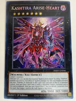 Kashtira Arise-Heart - PHHY-EN046 - Secret Rare - Image 1