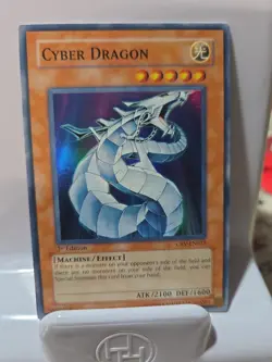 Yu-Gi-Oh Cyber Dragon CRV-EN015 Super Rare 1st Edition Near Mint Condition - Image 1