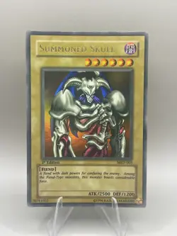 Konami Yu-Gi-Oh! Summoned Skull Metal Raiders MRD-003 1st Ed Ultra Rare Holo VLP - Image 1
