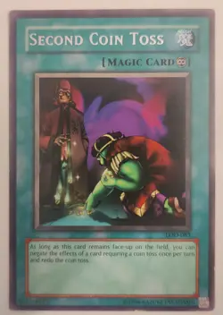 Yu-Gi-Oh! : Second Coin Toss - Rare | LOD-083 LP - Image 1