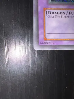 Yu-Gi-Oh! Gaia the Dragon Champion LOB-125 - Reverse Foil Misprint LP - Image 4