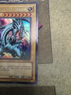 1st Edition Blue-Eyes White Dragon LOB-A001 Yu-Gi-Oh! 1st Ed - Image 4