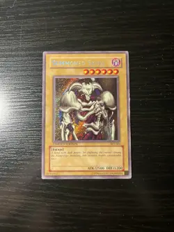 YuGiOh Summoned Skull Secret Rare Foil 2002 Collectors Tin BPT-002 LE - Image 1