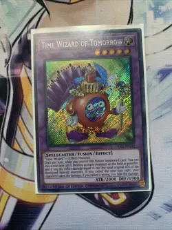 Yugioh Time Wizard of Tomorrow - DLCS-EN147 - Limited Secret Rare - NM - Image 1