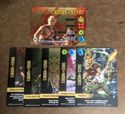 Carson of Venus Foil Card Stack - OverPower World Legends - Lazarus Rising Games - Image 1