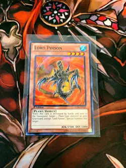 YUGIOH TCG LORD POISON LCJW-EN120 COMMON 1ST ED NM - Image 1