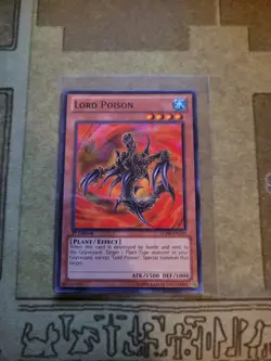 YUGIOH TCG LORD POISON LCJW-EN120 COMMON 1ST ED NM - Image 3