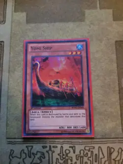YUGIOH YOMI SHIP BPW2-EN006 SUPER 1ST ED NM - Image 1