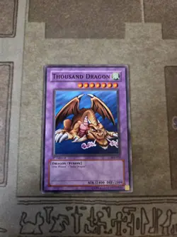 YUGIOH THOUSAND DRAGON SDJ-023 COMMON 1ST ED NM/VLP - Image 2