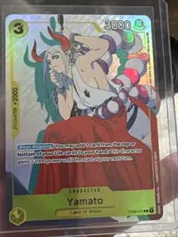 Yamato One Piece CCG ST09-012 Holo 3000 Power Character Card Mint - Image 1