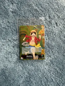 Monkey D. Luffy Musee Grevin OP13-001 – Paris Exclusive Sealed - Image 1