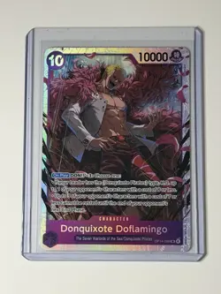 Donquixote Doflamingo OP14-069 Foil SR The Azure Sea's Seven One Piece NM - Image 1