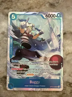 Buggy (048) OP16-048 Super Rare The Time of Battle One Piece Foil Near Mint - Image 1