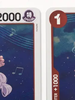 3x Uta OP09-002 English ONE PIECE R Foil - Image 3