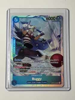 Buggy OP16-048 Special Rare Foil SR The Time Of Battle One Piece - Image 1