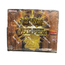 Yu-Gi-Oh! Quarter Century Stampede RA04 Booster Pack 25th Anniversary Sealed - Image 1