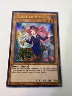 Yugioh - Tour Guide From the Underworld - Ultra - 1st - DUOV-EN057 - NM - Image 1