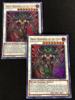 Yugioh Draco Berserker of The Tenyi CHIM-EN035 1st ULTRA x2 (NM) - Image 1