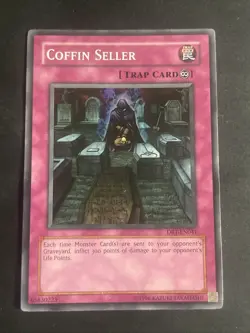 Coffin Seller Super Rare Dark Revelation Volume 1 DR1-EN041 - Image 1