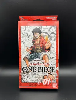 ONE PIECE TCG: (ST-01) Straw Hat Crew English ST-01 Starter Deck Factory SEALED - Image 2