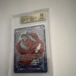Buggy SILVER SP OP09-051 The Azure’s Sea Seven BGS 10 English One Piece TCG - Image 2