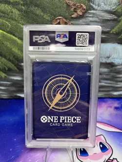 2026 ONE PIECE OP14-EB04 EN NEFELTARI VIVI ALTERNATE ART #025 PSA NM-MT 8 - Image 2