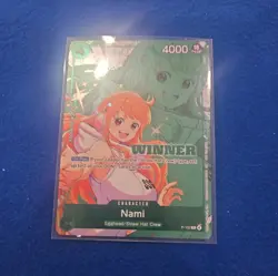 Nami (Winner Pack 2026 Vol. 2) P-102 FOIL One Piece Promotion Card NM - Image 3
