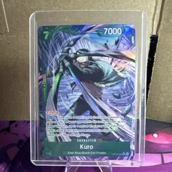 Kuro 7000 Power Rare Foil Counter OP15-025 EN One Piece Card Game - Image 1