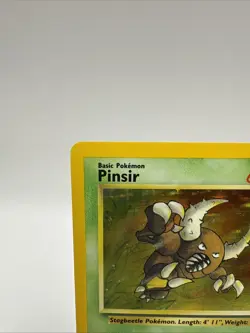 Pinsir Jungle 9/64 Unlimited Holo Rare WOTC Pokemon Card 1999 LP - Image 4